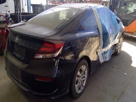 2014 HONDA CIVIC, BLACK, LX MODEL, 1.8L,  AT.  A26258